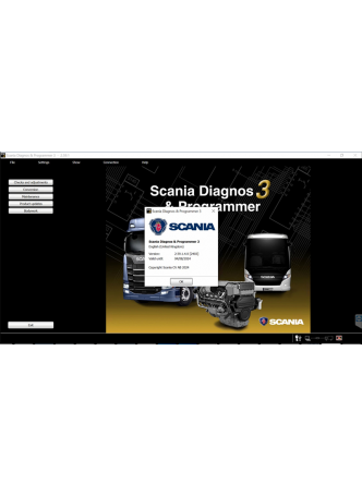 Scania SDP3 2.64.3 +Scania XCOM 2.54 work well no need use USB dongle